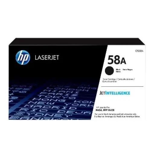 Black Toner Cartridge for HP CF258A LaserJet Pro M404dn, LaserJet Pro M404dw, LaserJet Pro M404n, LaserJet Pro MFP M428fdn, LaserJet Pro MFP M428fdw, image {1}