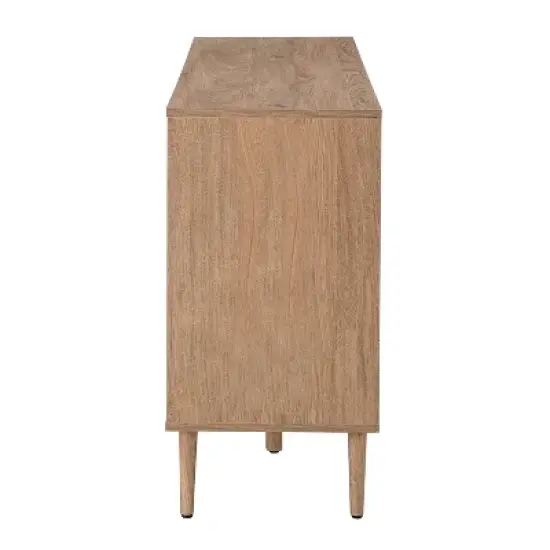 Philemon &nbsp;56Wide Modern Cabinet Sideboard with Rattan Design | Karat Home image {3}