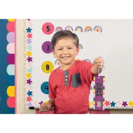 Teacher Created Resources Oh Happy Day Magnetic Girls Pass, Pack of 6 image {3}