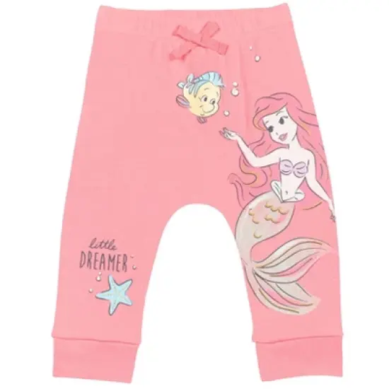 Disney Princess Cinderella Ariel Belle Aurora 4 Pack Pants image {3}