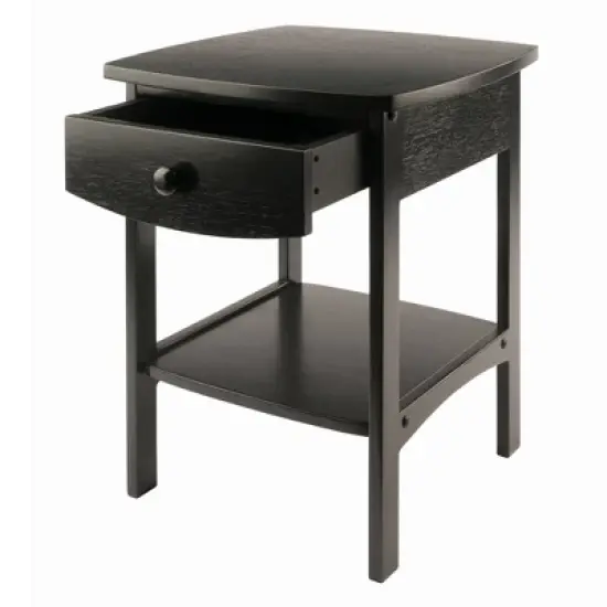 Claire Nightstand - Black - Winsome image {1}