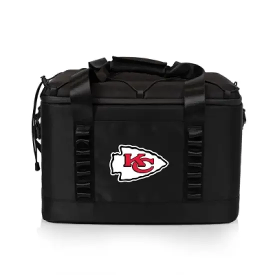 NFL Kansas City Chiefs Thick Sustainable 24 Can Soft Cooler image {1}