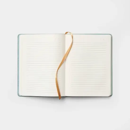 240pg Ruled Journal 8"x6" Butterfly Embossed - Threshold&trade;: Soft Cover, Narrow Lined, Teen & Adult Notebook image {2}