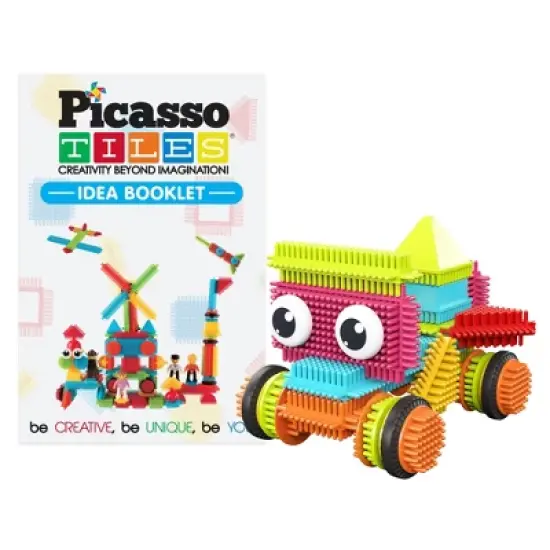PICASSO-TILES Building Blocks Set for Kids, 120PCS Hedgehog Construction STEM Educational Toy image {6}