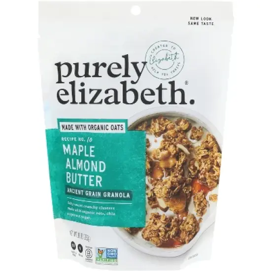Purely Elizabeth Maple Almond Butter Ancient Grain Granola - Case of 6 - 10 oz image {1}