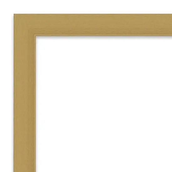 Amanti Art Grace Brushed Gold Framed Dry Erase Magnetic Board image {3}