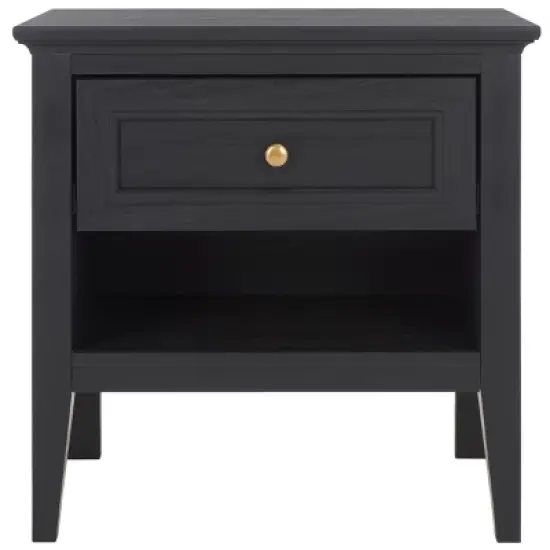 Sondra 1 Drawer 1 Shelf Nightstand - NST9609 - Safavieh image {12}