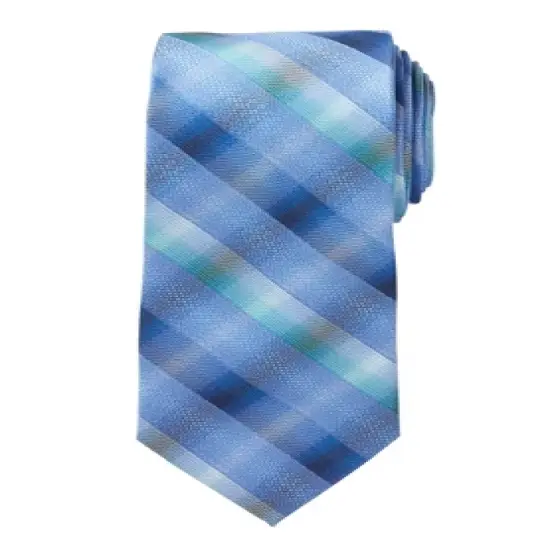 KS Signature by KingSize Men's Big & Tall  Classic Stripe Tie Necktie image {2}