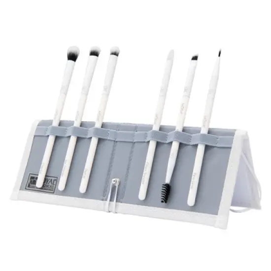 MODA Brush Beautiful Eyes Travel Makeup Brush Set with Flip Case- 7pc image {16}