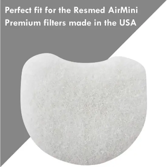 Mars Wellness CPAP Filter Kit 20 Pack - Made in The USA - Fits Resmed AirMini image {7}