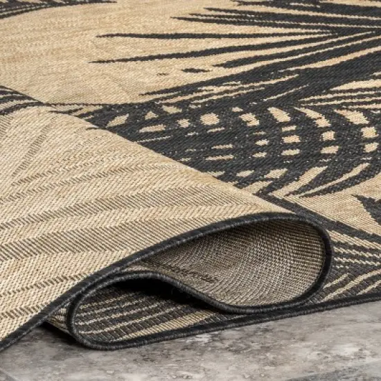 nuLOOM Kasia Areca Palm Indoor/Outdoor Patio Area Rug image {3}