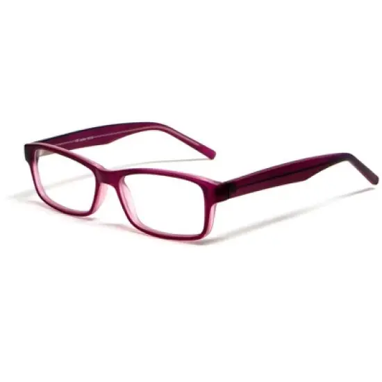 Soho 1015 Designer Blue Light Blocking Glasses Black-Wine Unisex Rectangle 51mm image {2}