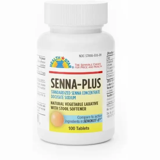 Gericare Docusate Sodium Senna 50mg/8.6 mg Tablets, 100 Ct image {4}