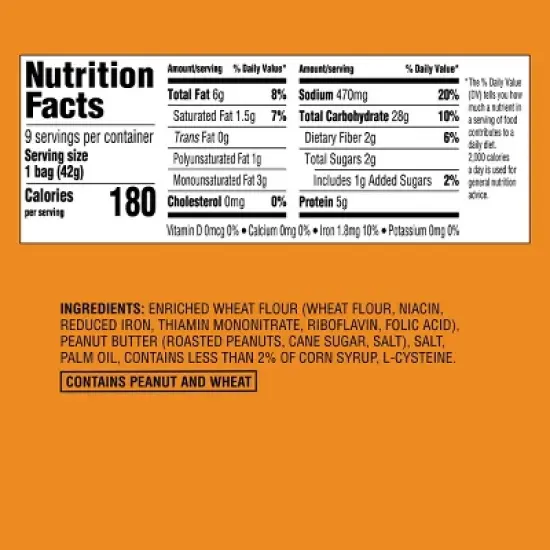 Mini Peanut Butter Filled Pretzels Multipack - 9ct - Good & Gather&trade; image {4}