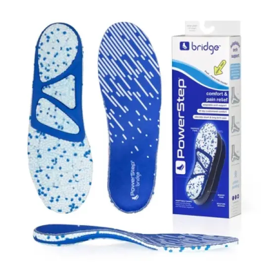 Powerstep Bridge Adaptable Arch Support Insoles - 1 Pair image {9}