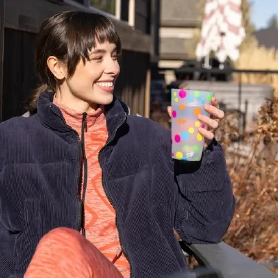 Silipint: Silicone Pint Glasses: 4 pk - Polka Dots image {4}