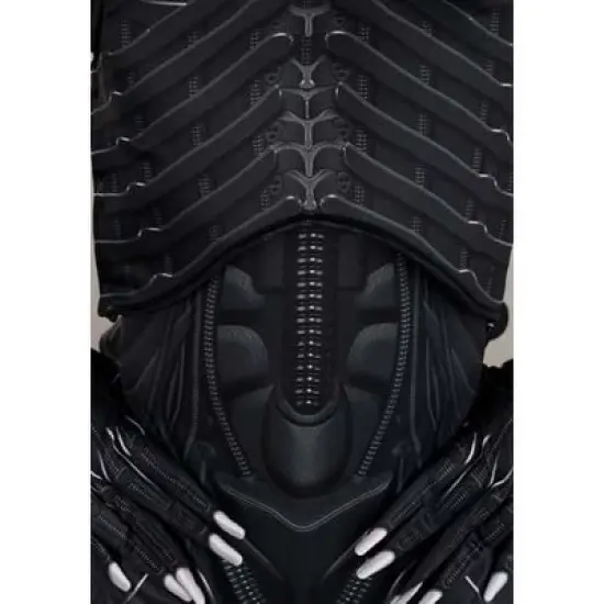HalloweenCostumes.com Plus Size Premium Xenomorph Halloween Costume | Adult Alien Jumpsuit Realistically Detailed For Cosplay image {9}