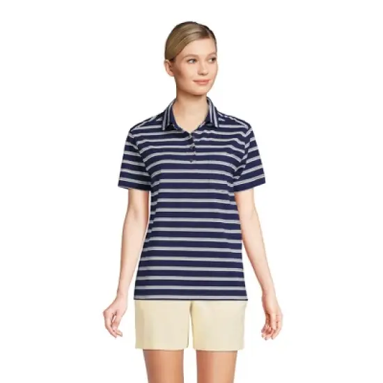 Lands' End Women's Short Sleeve Super T Polo image {7}