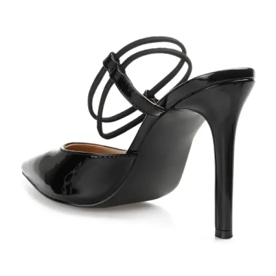 Journee Collection Womens Gracelle Pull On High Stiletto Pointed Toe Pumps image {6}