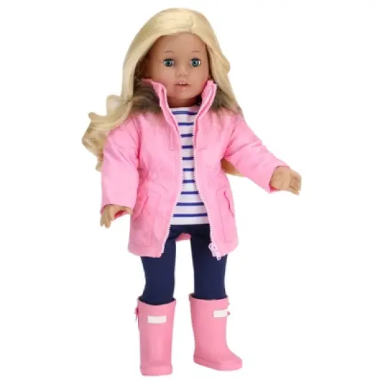 Sophia&rsquo;s Jacket, Leggings, T-Shirt, and Rain Boots for 18" Dolls image {2}