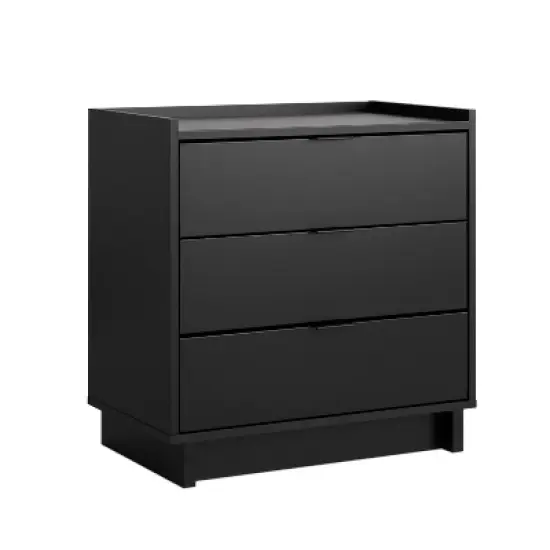 Prepac Simply Modern 3 Drawer Nightstand image {1}