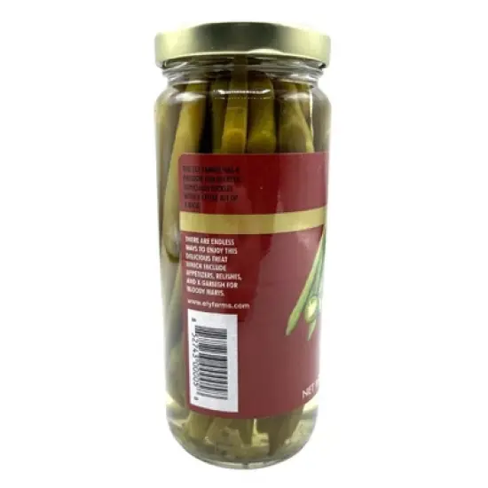 Ely Farms 12 oz Pickled Green Beans - Pack of 3 image {3}