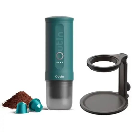 OutIn Nano Portable Electric Espresso Machine with Universal Coffee Stand image {12}