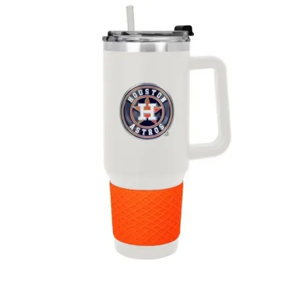 MLB Houston Astros Colossus Travel Mug - 40oz: Stainless Steel, Lidded Tumbler image {4}
