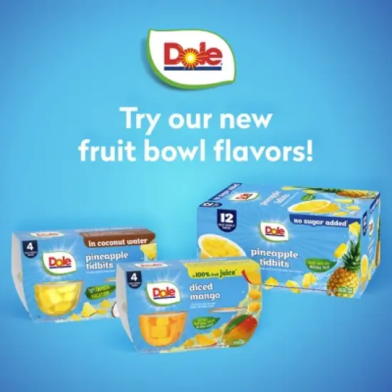 Dole Mangos in Juice Fruit Cups - 4oz/4ct image {3}