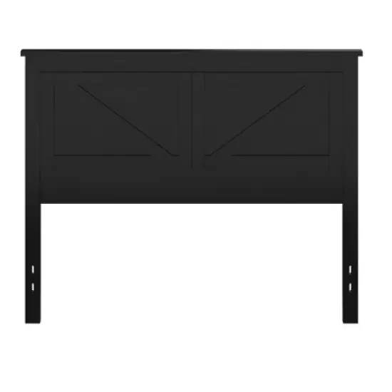 Glenwillow Home Farmhouse Style Wood Panel Headboard image {1}