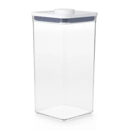 OXO POP 6qt Plastic Big Square Airtight Food Storage Container White image {5}