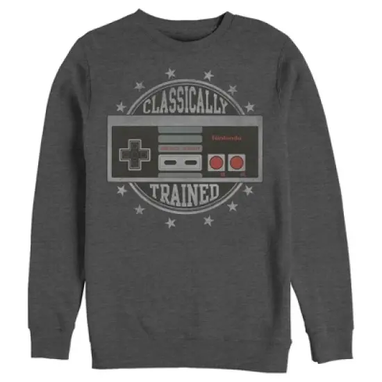 Men's Nintendo Classically Trained Sweatshirt image {2}