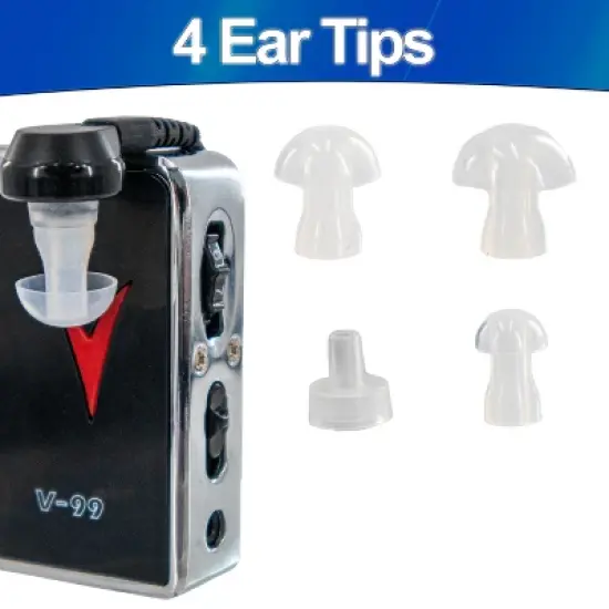 5 Star Super Deals Magic Ear Hearing Aid - Personal Sound Amplifier & Voice Enhancement - Adjustable Volume & Tone - 50dB Digital Gain Amplification image {5}