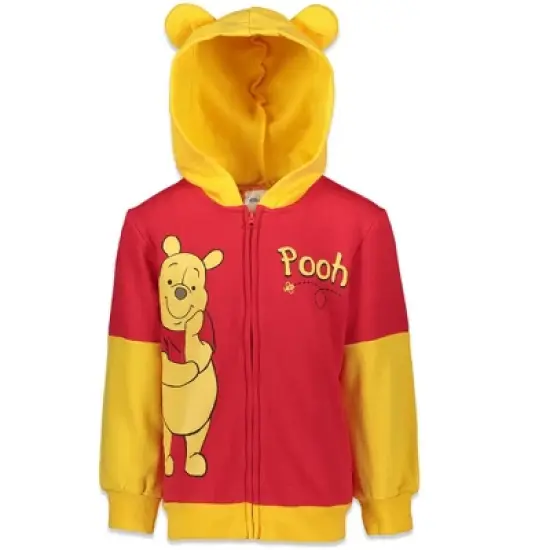 Disney Pixar Cars Incredibles Winnie the Pooh Zip Up Cosplay Hoodie Infant to Toddler image {7}