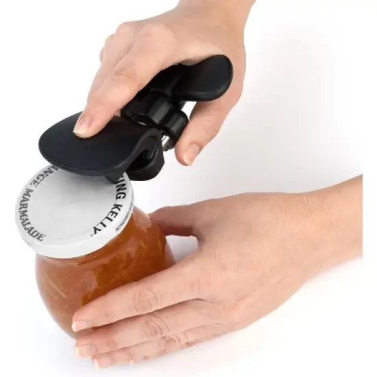 Soft Edge 3-in-1 Ambidextrous Safety Can Opener Jar Opener and Bottle Opener image {2}