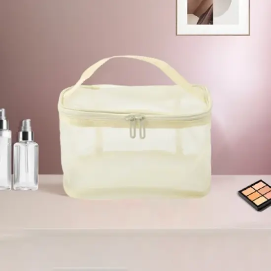 Unique Bargains Large Capacity Drawstring Makeup Bag 1 Pc image {4}