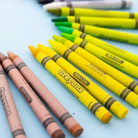 BAZIC Products&reg; Premium Crayons, 48 Per Pack, 6 Packs image {2}