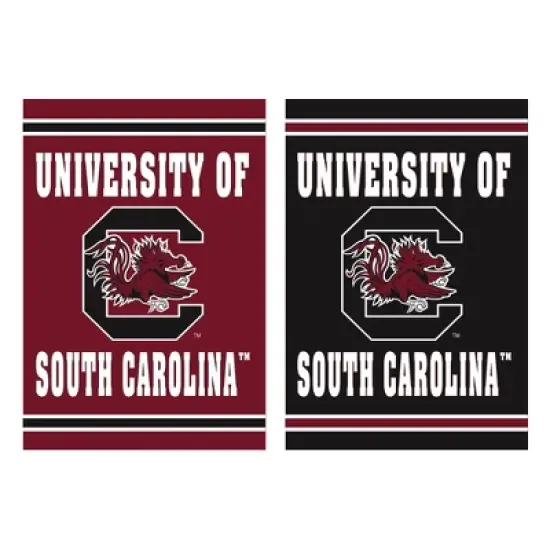 Embossed Suede Flag, House Size, University of South Carolina image {1}