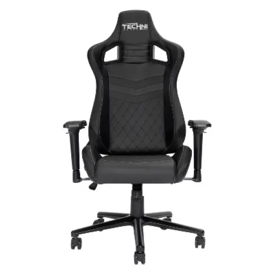 Ergonomic High Back Racer Style PC Gaming Chair - Techni Sport image {8}
