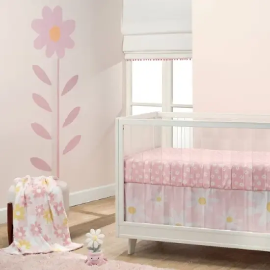 Lambs & Ivy Daisy Dreams Flower Growth Chart Wall Decals/Stickers image {3}