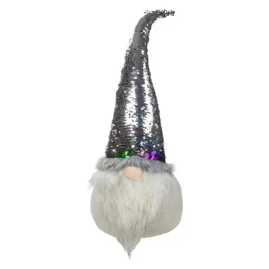 Northlight Gnome with Rainbow Flip Sequin Hat Christmas Decoration - 24" image {4}