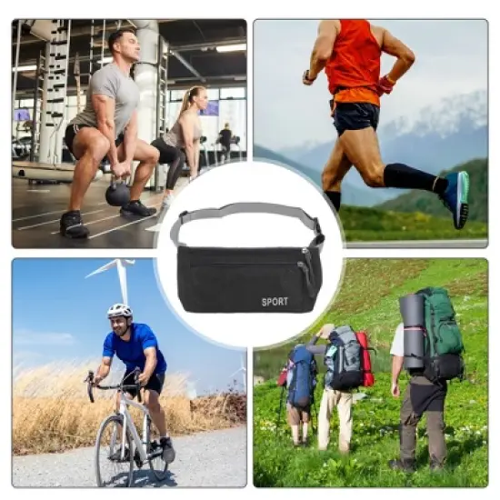 Unique Bargains Breathable Diamond Running Belt 1 Pc image {5}