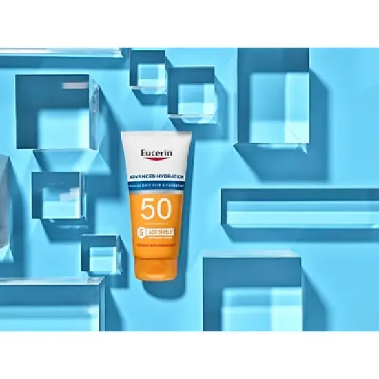 Eucerin Advanced Hydration Sunscreen Lotion - SPF 50 - 5 fl oz image {3}