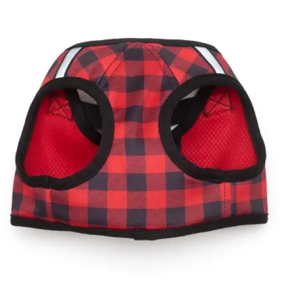 The Worthy Dog Buffalo Check Plaid Sidekick Harness Vest image {1}