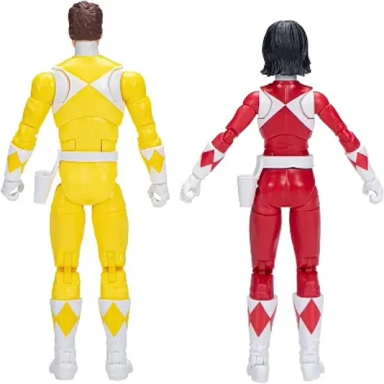 Power Rangers 6 Inch Figure 2 Pack | Swap Yellow and Red Ranger image {2}