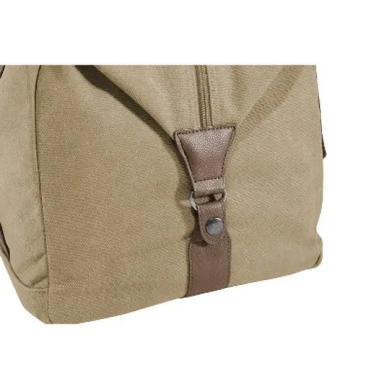 Port Authority Classic Expandable Duffel Bag with Faux Leather Trim - 45L image {5}