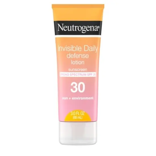 Neutrogena Invisible Daily Defense Sunscreen Lotion - 3 fl oz image {8}