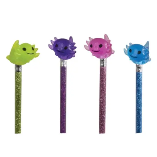 Geddes Axolotl Eraser Pencil Toppers - 24 per tub image {3}