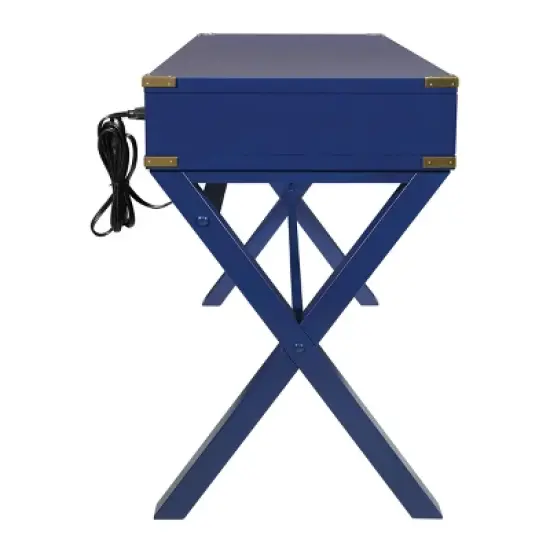 46" Wellington Desk with Power - OSP Home Furnishings image {3}