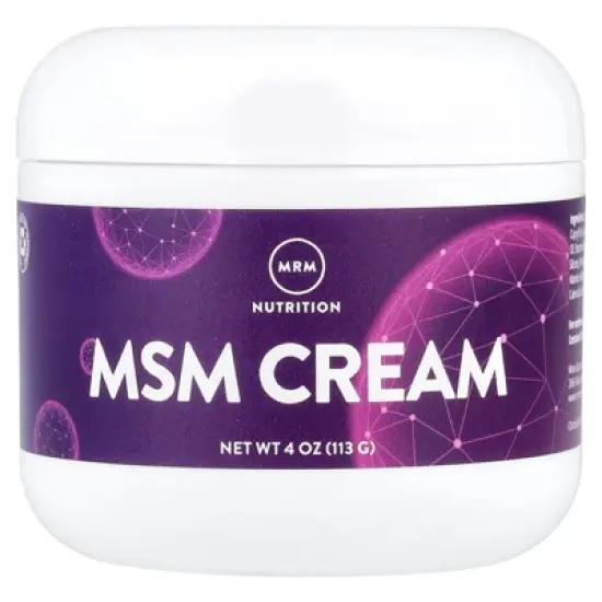 MRM Nutrition MSM Cream, 4 oz (113 g) image {4}